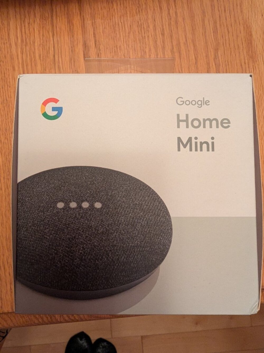 BNWT Google Home Mini Smart Speaker Charcoal Black
